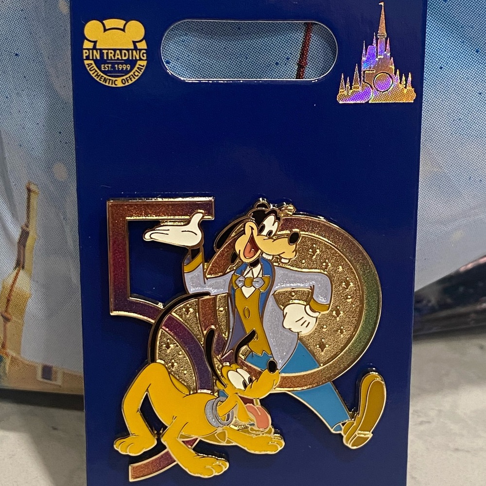 NWT Walt Disney 50th Celebration Pin